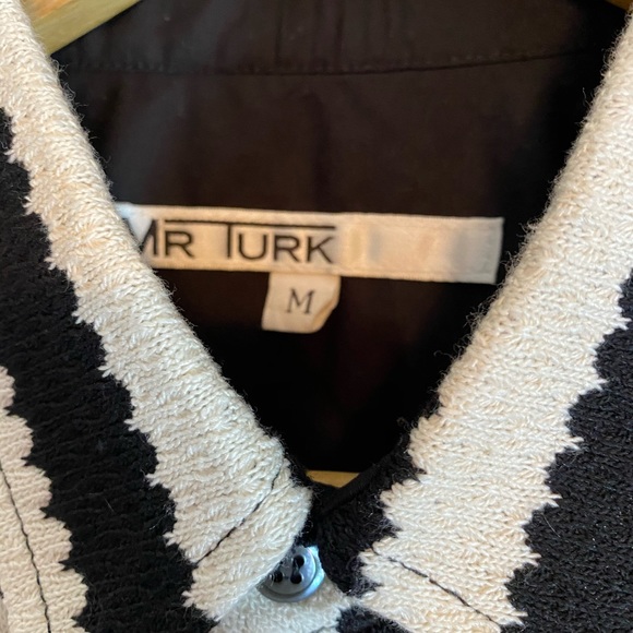 Mr. Turk Scallop Stripe Jimmy Polo - Picture 2 of 4